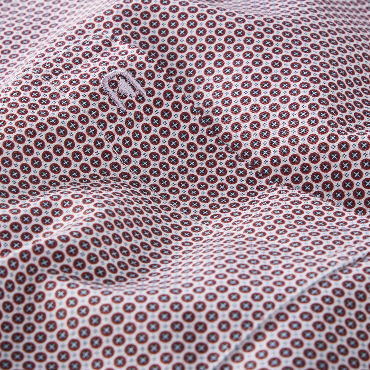 CASA MODA Businesshemd mit Allover-Muster rot