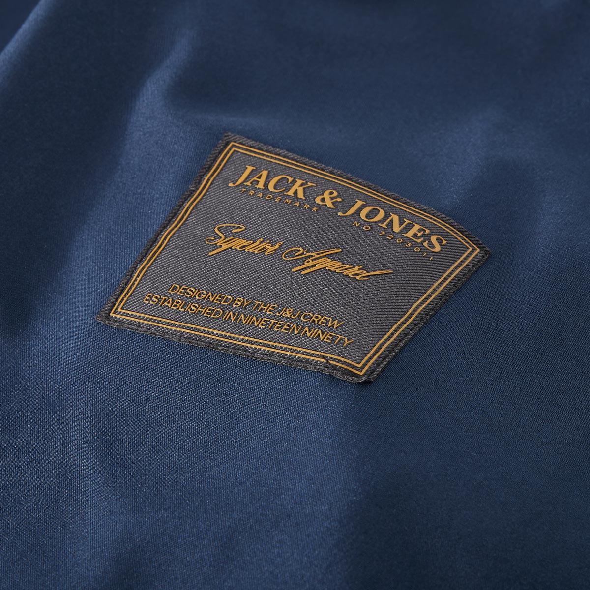 Jack&Jones Softshelljacke, wasserabweisend blau