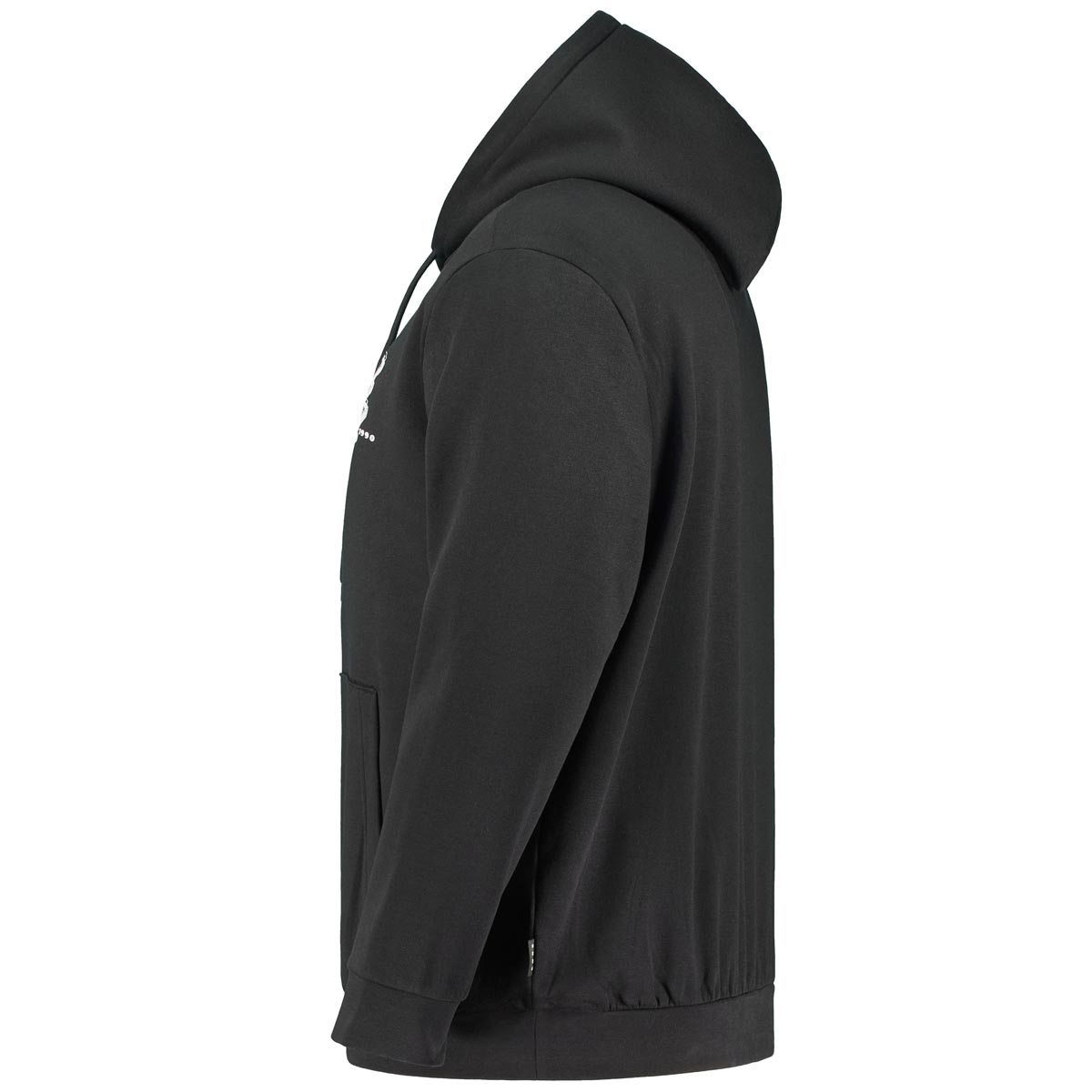 Jack&Jones Hoodie mit Label-Print Farbe schwarz Größe: 3XL günstig online kaufen
