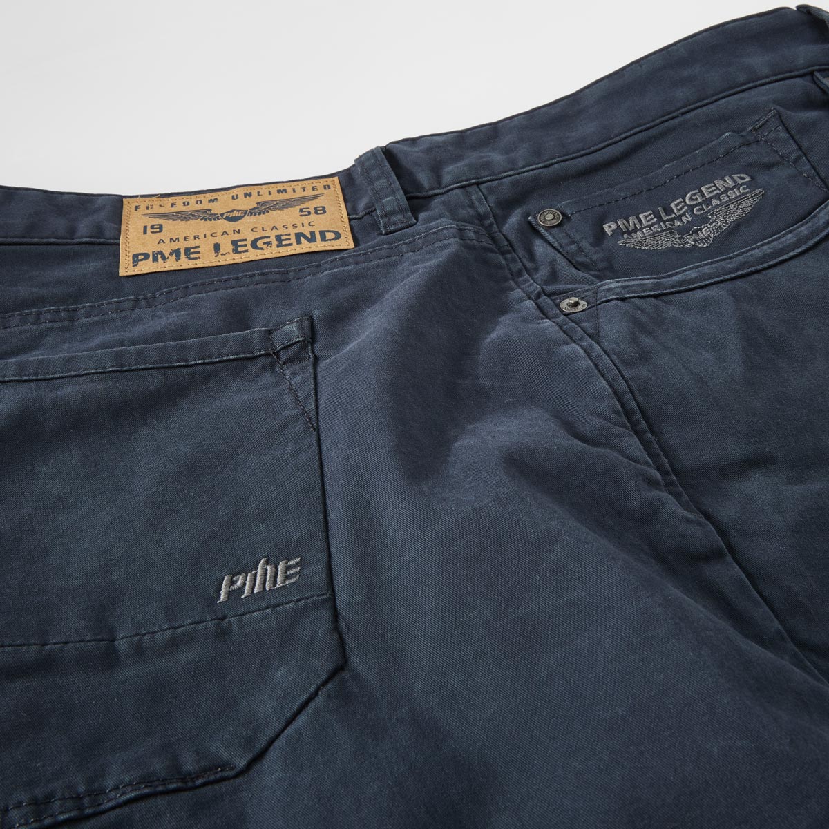 PME LEGEND 5-Pocket-Shorts "Navigator" dunkelblau