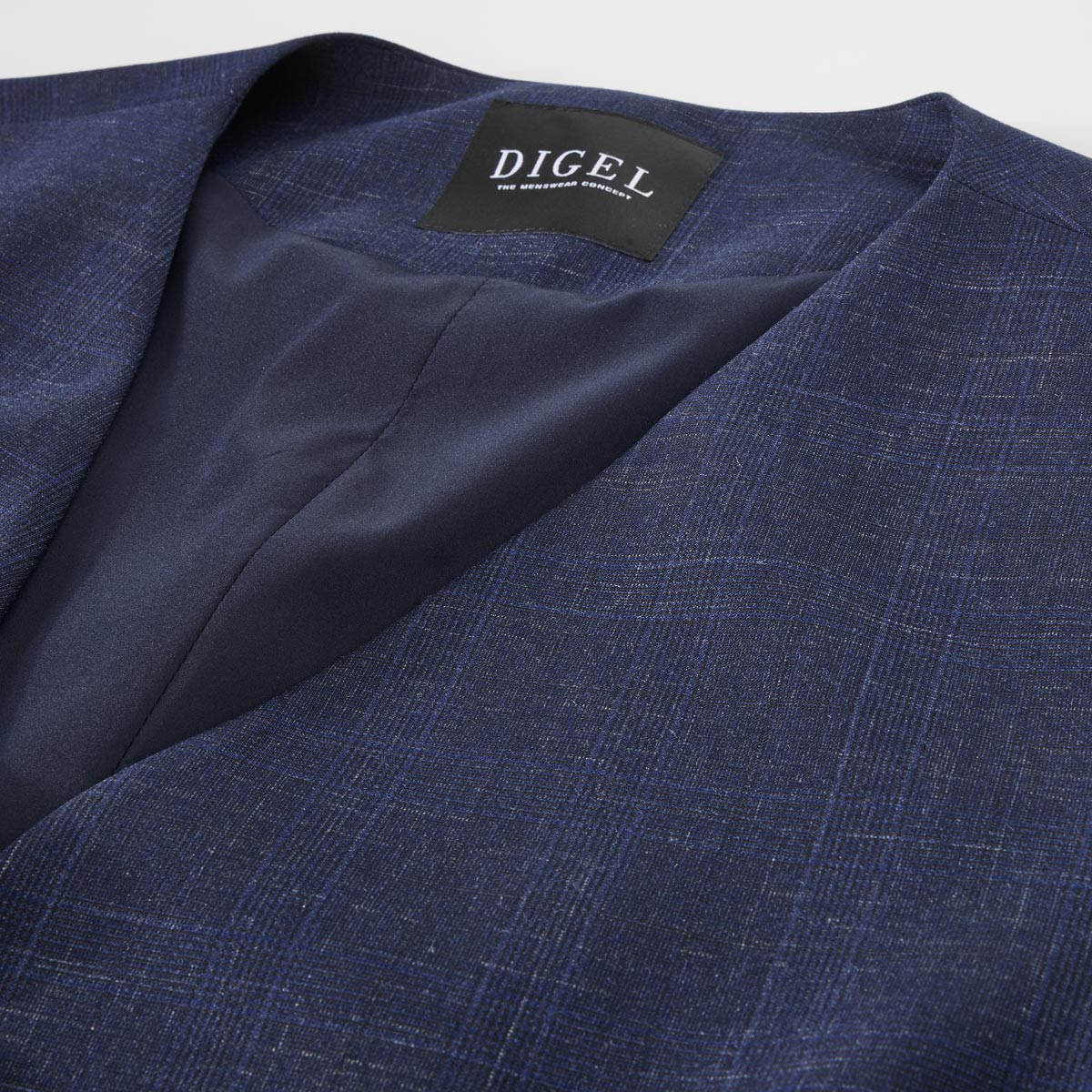 Digel Sakkoweste mit Stretch  dunkelblau