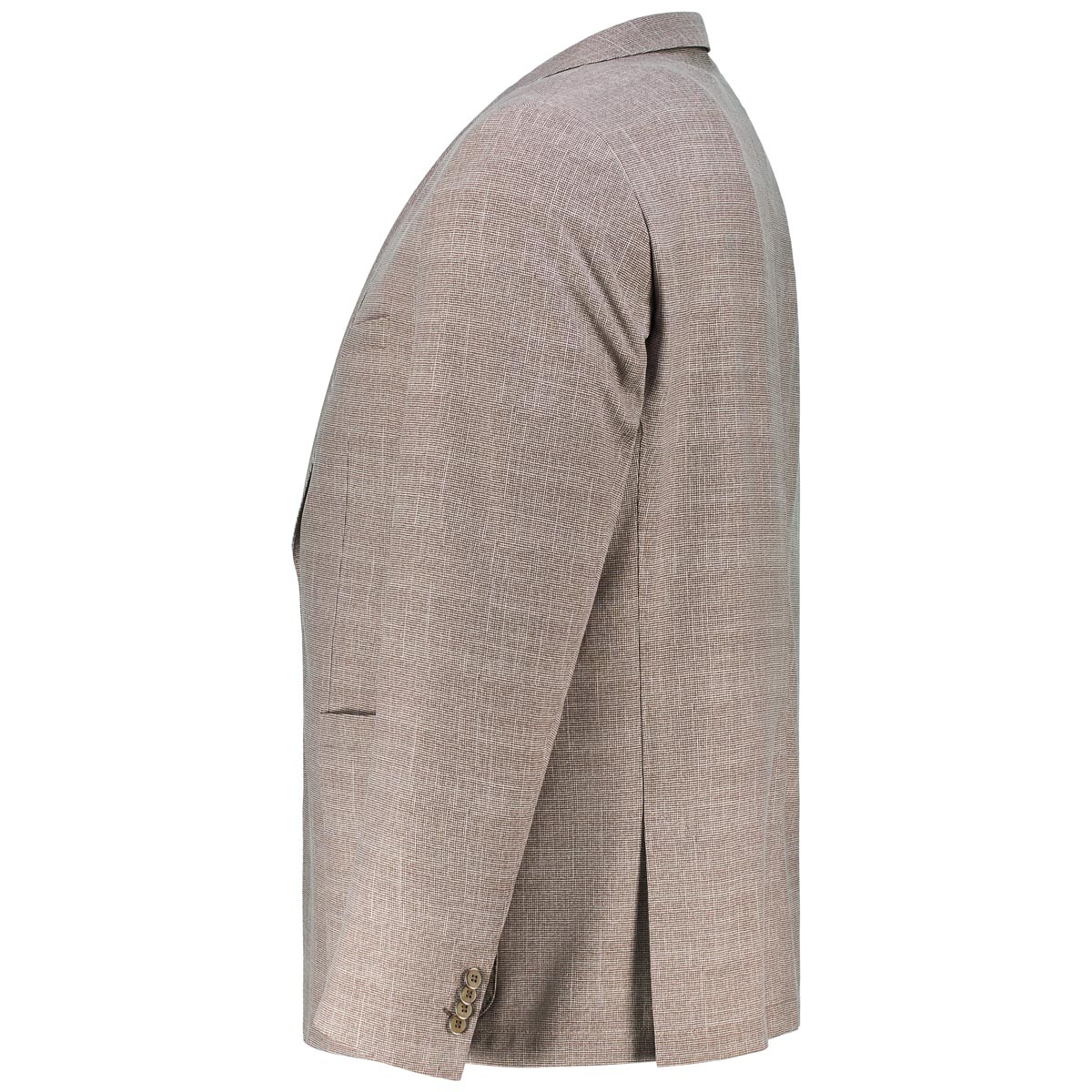 Weis Stretch-Sakko mit Musterung "Diego C" beige