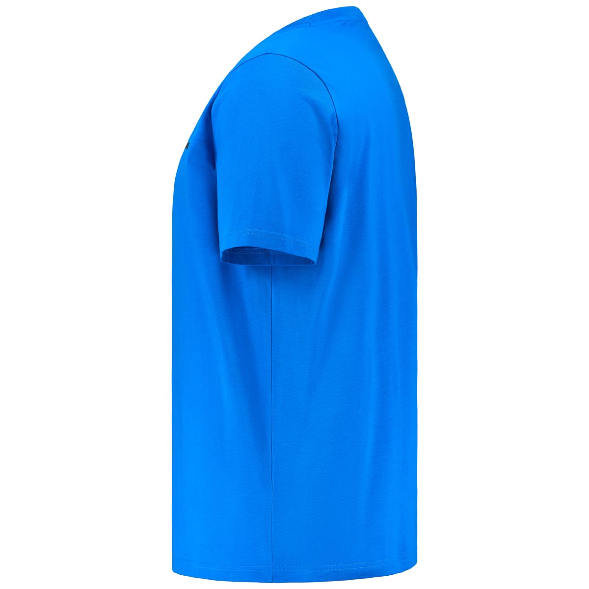 BOSS T-Shirt mit Elasthan mittelblau
