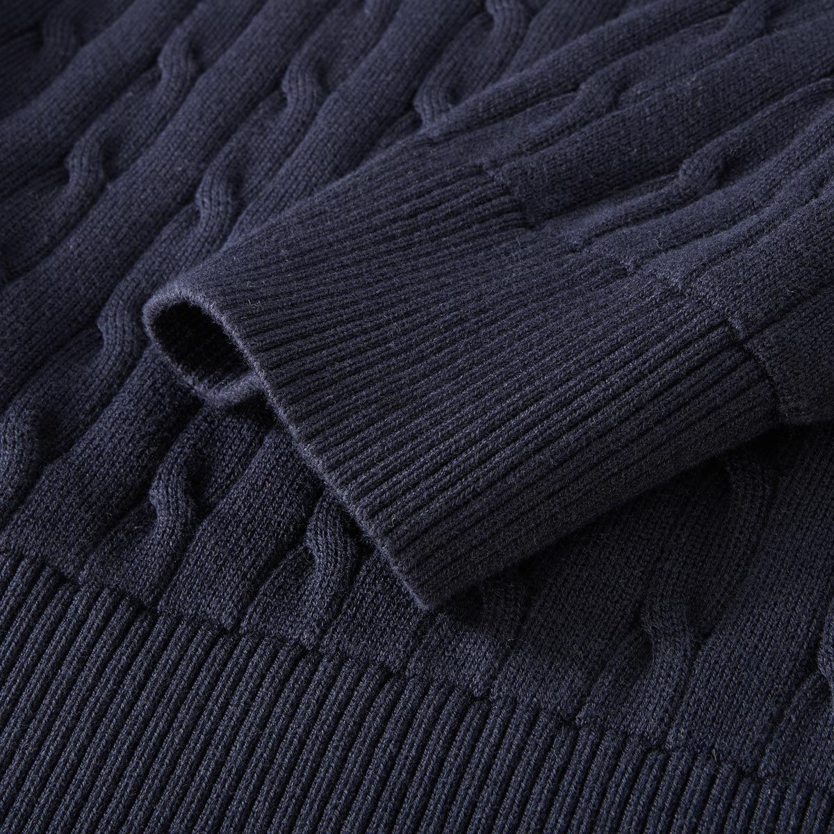 Tommy Hilfiger Pullover mit Stretch marine
