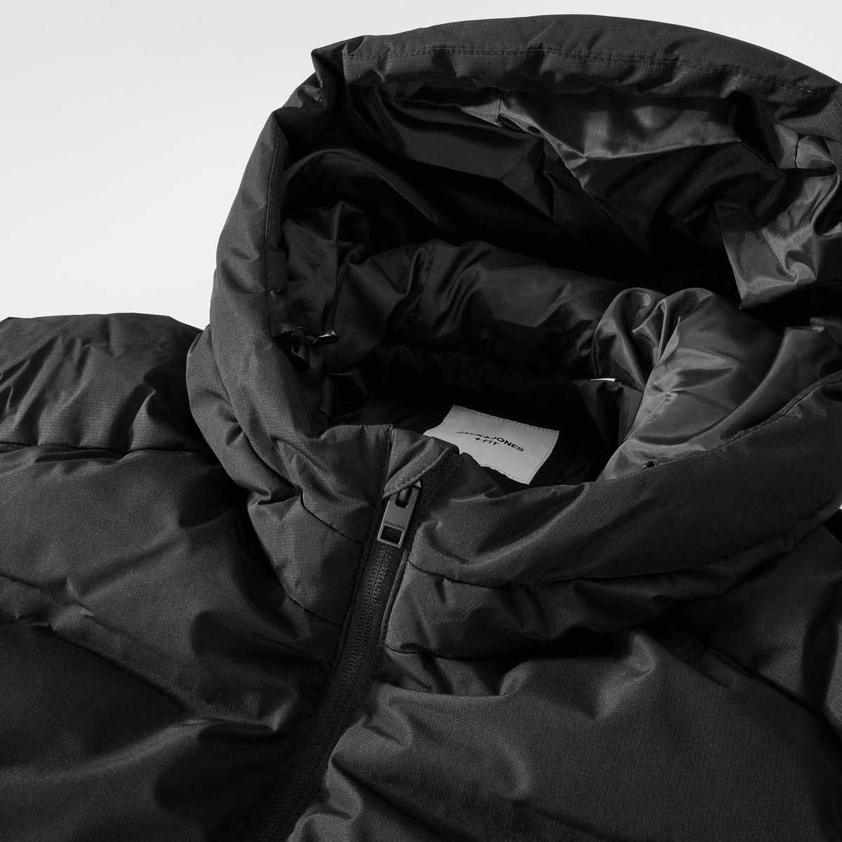 Jack&Jones Steppjacke, wasserabweisend schwarz