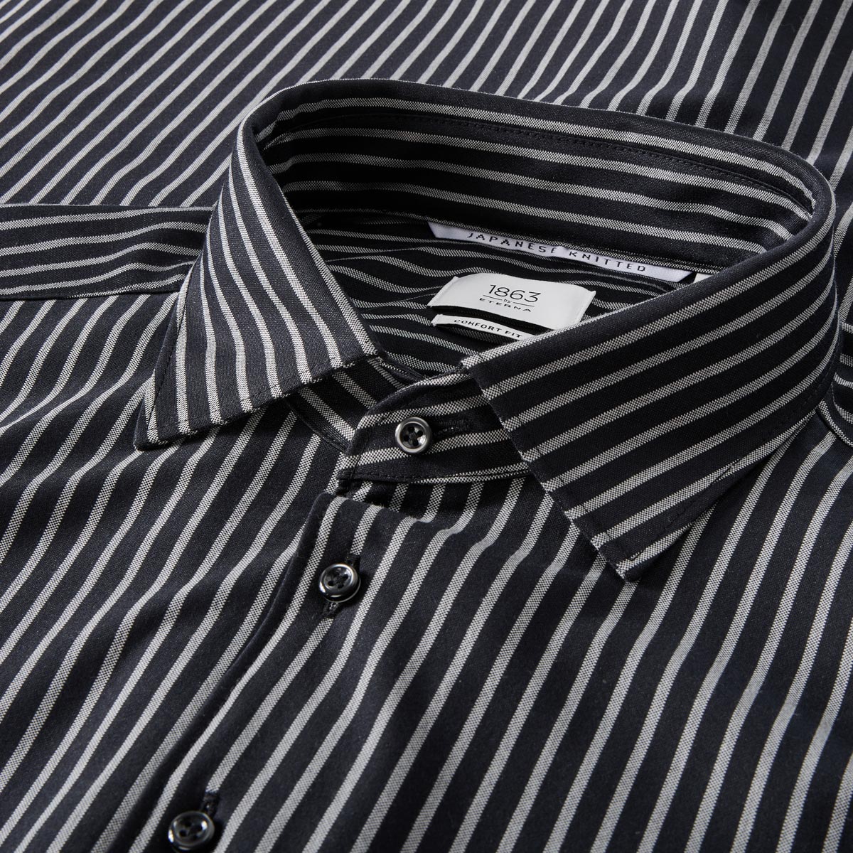 ETERNA Businesshemd, bügelfrei anthrazit