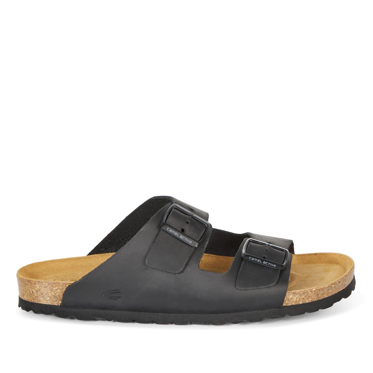 camel active Riemensandale aus Leder schwarz