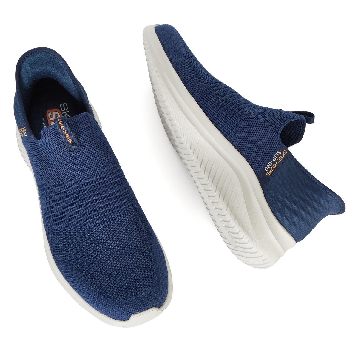 SKECHERS Sneaker "Ultra Flex 3.0 Smooth Step" mit "Memory Foam" - Sohle blau