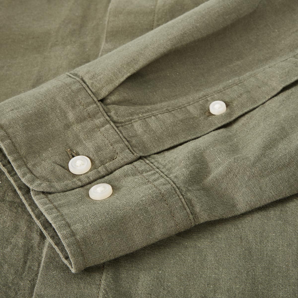 Jack&Jones Freizeithemd mit Leinen oliv