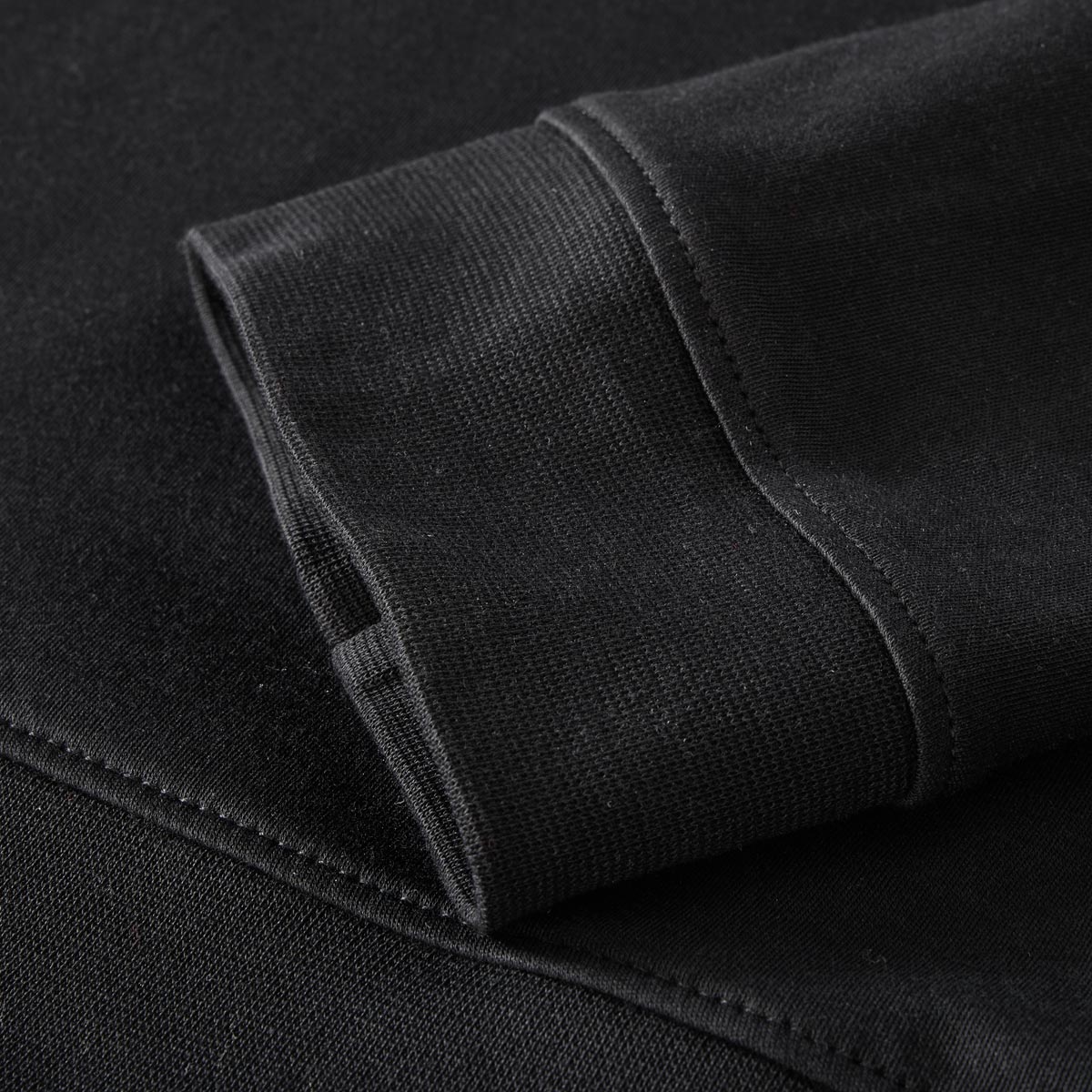 RAGMAN Longsleeve aus Pima-Baumwolle schwarz