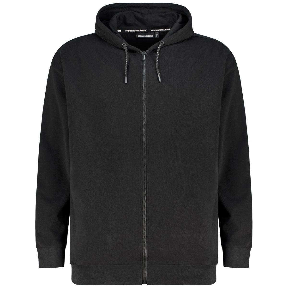 North Kapuzenjacke aus Baumwolle schwarz