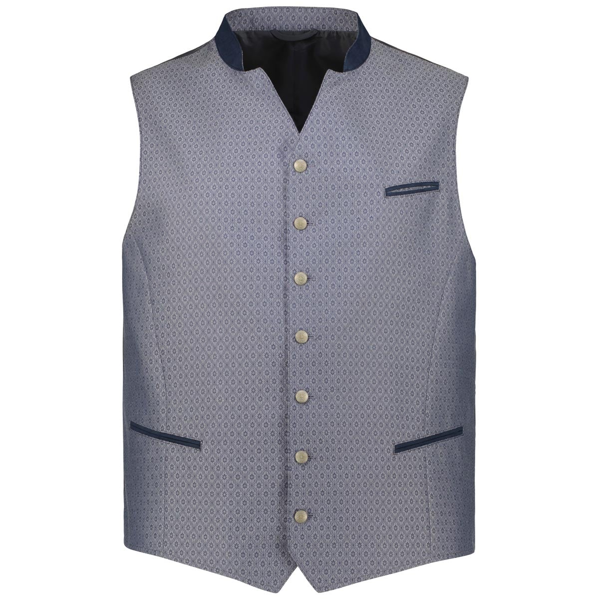 Weis Trachtenweste aus Viskosemischung grau Weis Trachtenweste aus Viskosemischung grau