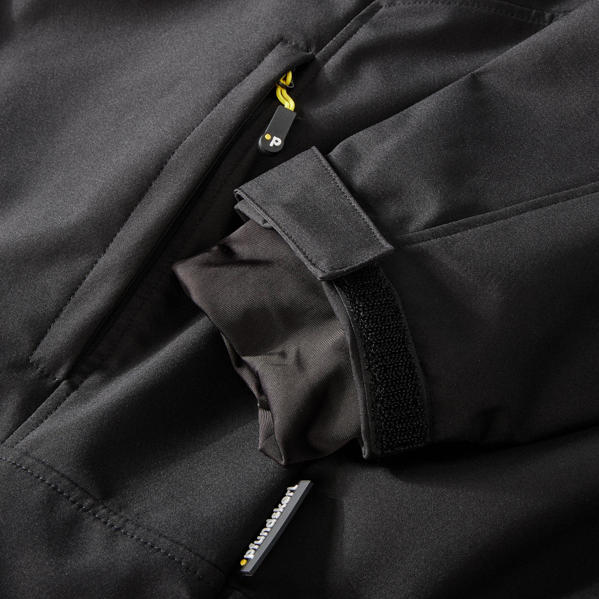 Pfundskerl Softshelljacke, atmungsaktiv, winddicht schwarz