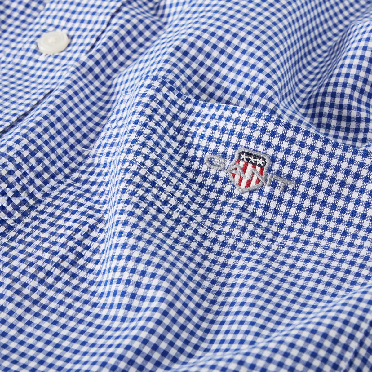 Gant Kariertes Freizeithemd  blau