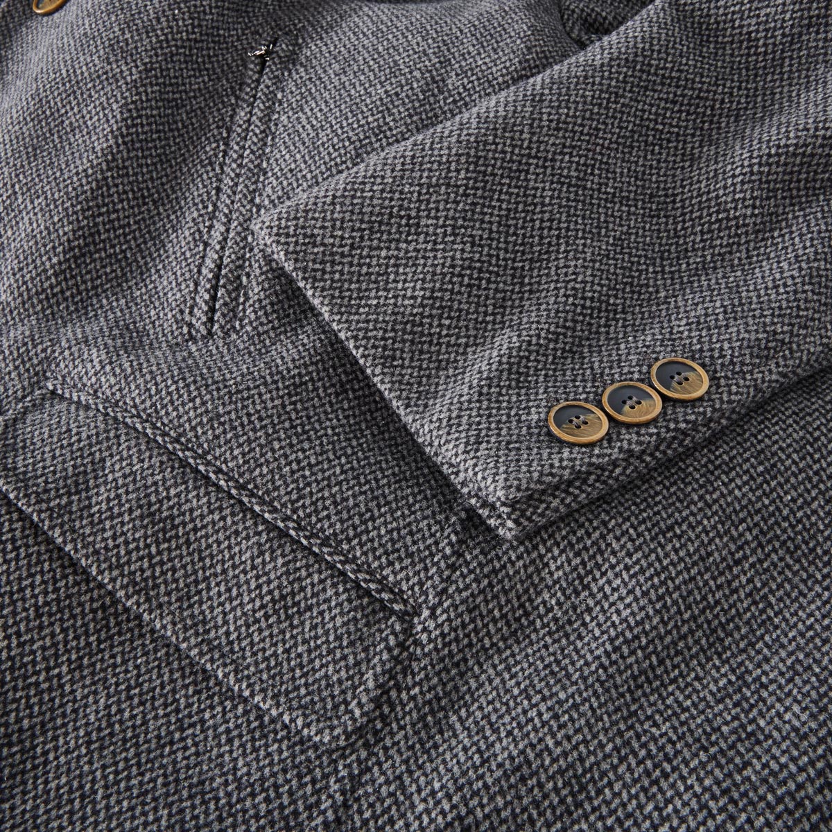 Weis Wollmantel mit heraustrennbarem Westeneinsatz anthrazit