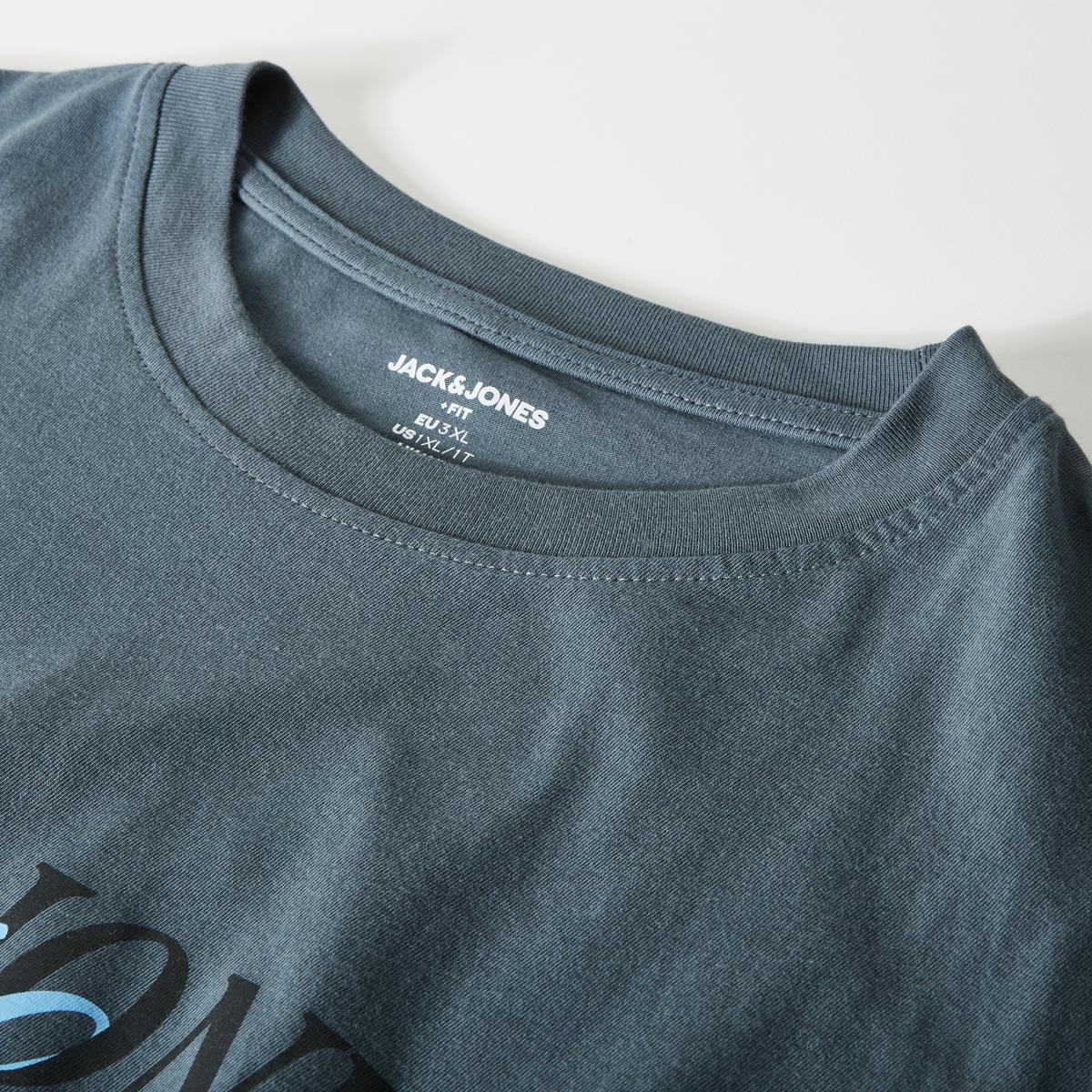 Jack&Jones Longsleeve mit Print grau