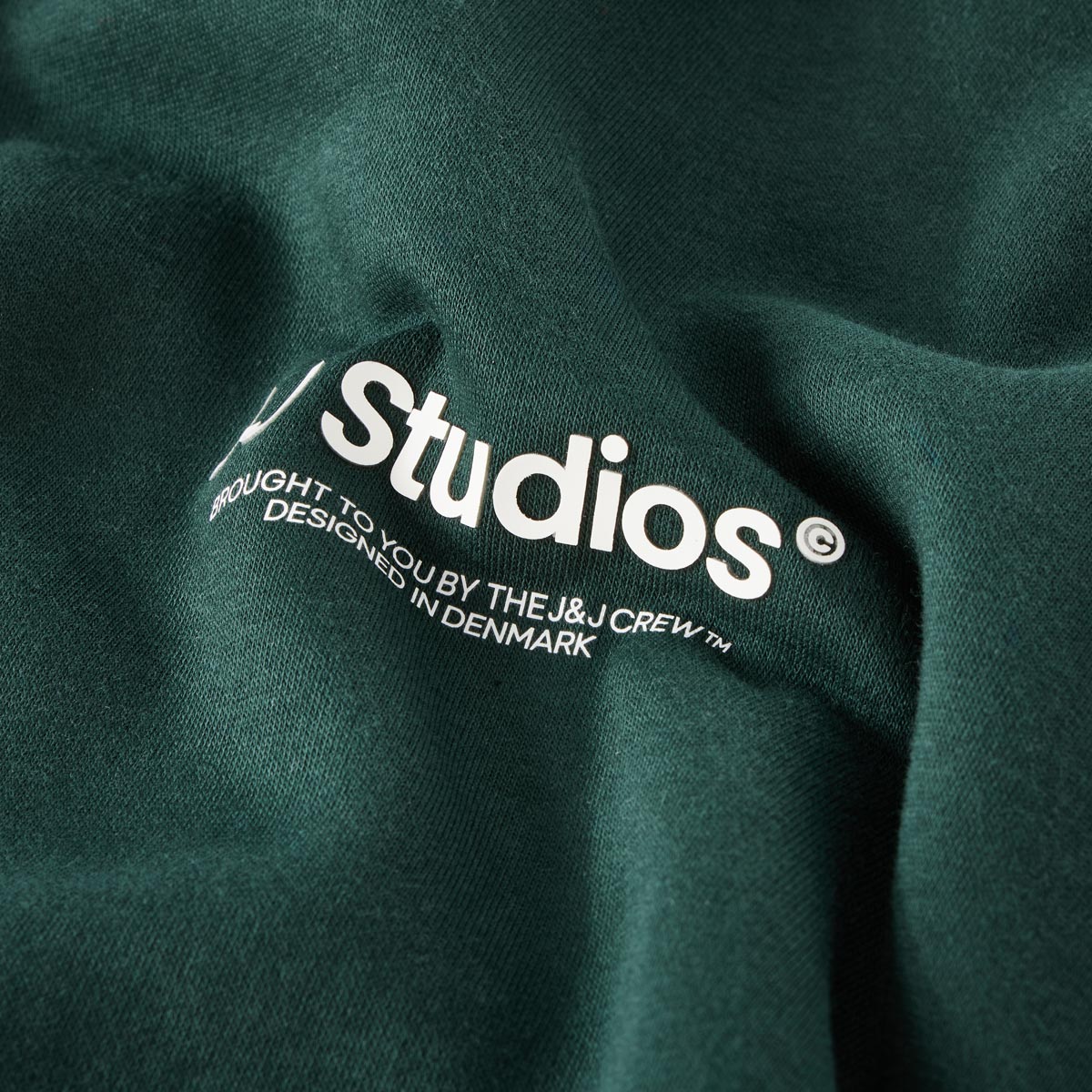 Jack&Jones Hoodie aus Baumwolle dunkelgrün