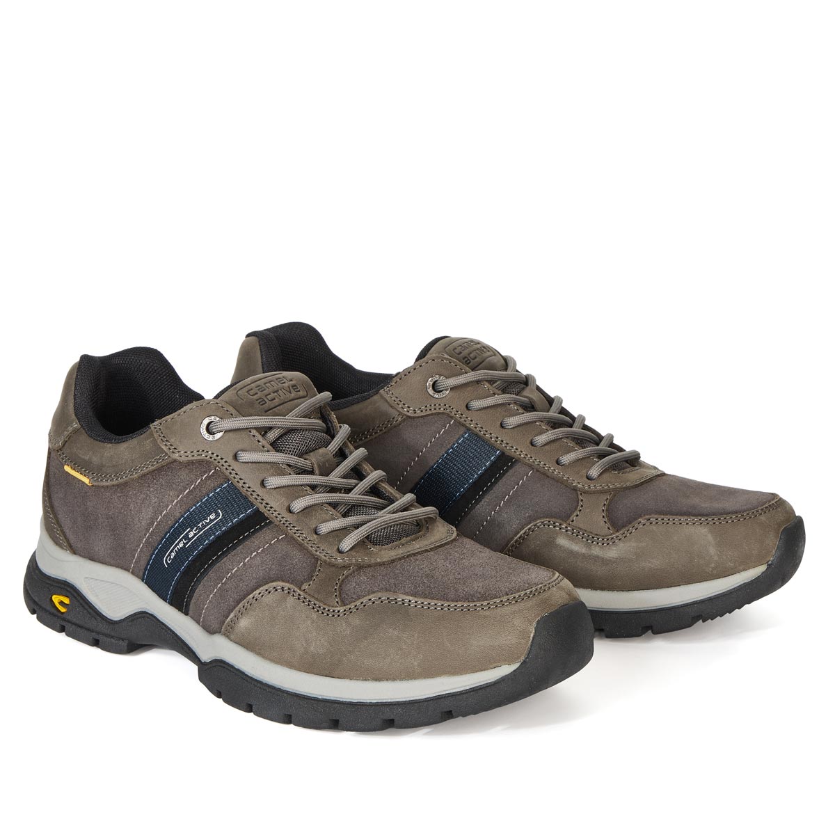 camel active Sneaker mit Wechselfußbett grau