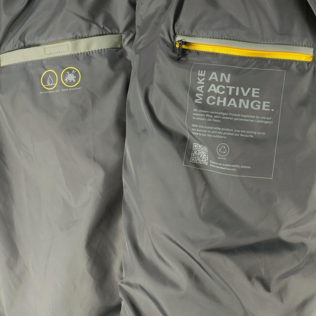 camel active Softshelljacke, wasser- und schmutzabweisend oliv