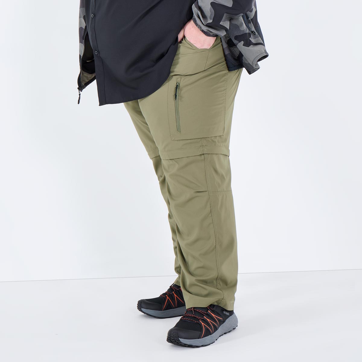 Columbia Zipp-off Trekkinghose schwarz