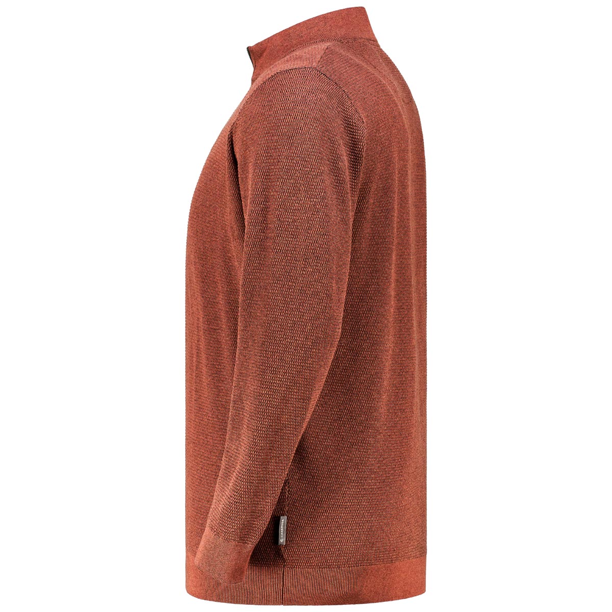 CASA MODA Stricktroyer aus Baumwolle orange