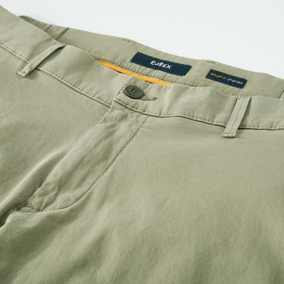 EUREX Chino „Thilo“ mit Stretch oliv