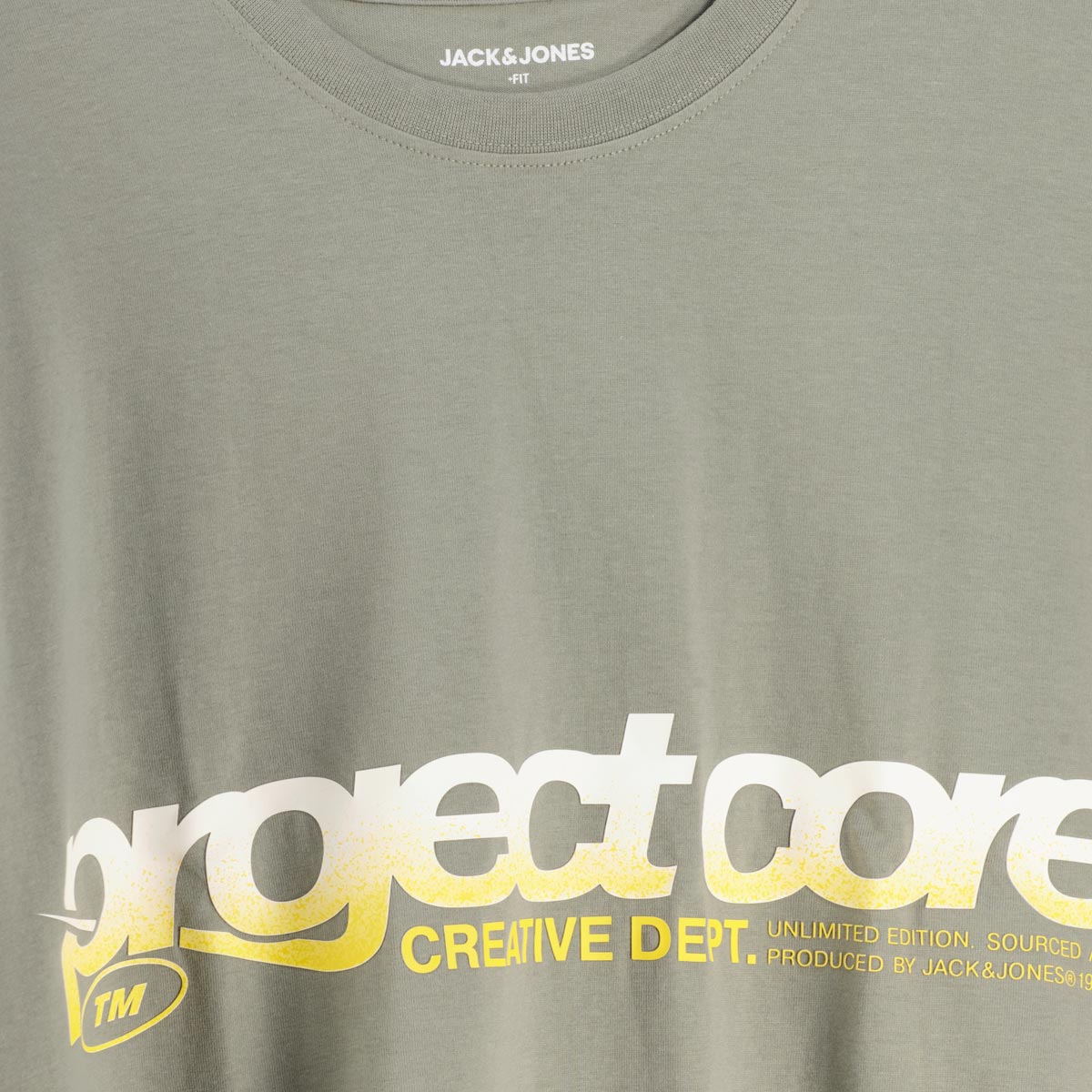 Jack&Jones T-Shirt mit Print grau