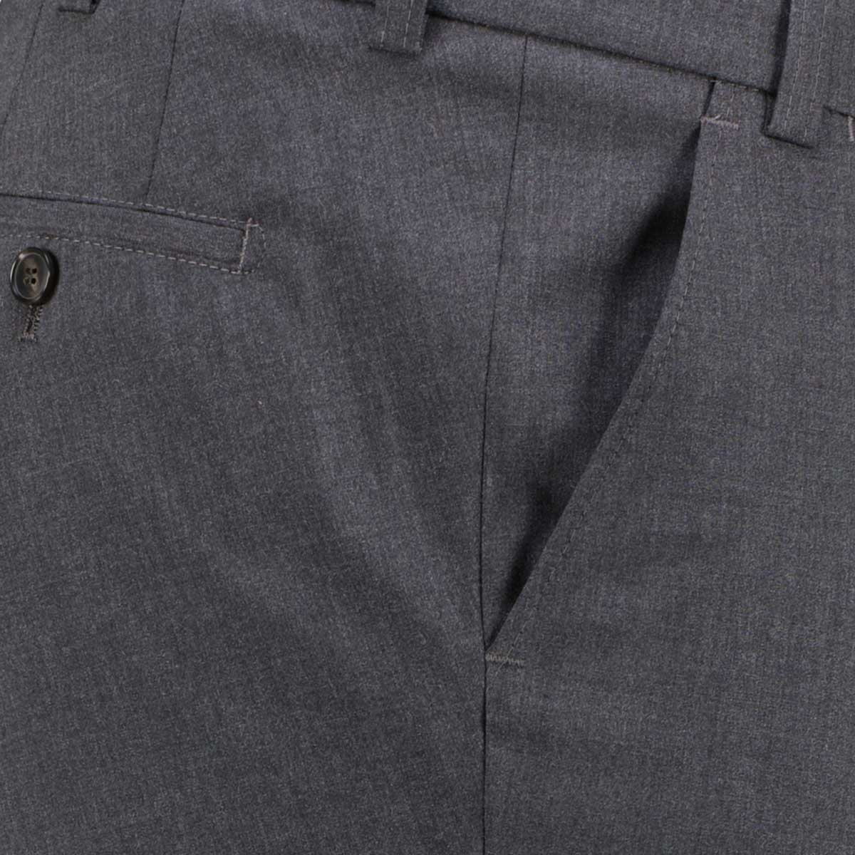 Eurex by Brax Stoffhose „Jan“ mit Stretch, Tapered Fit grau