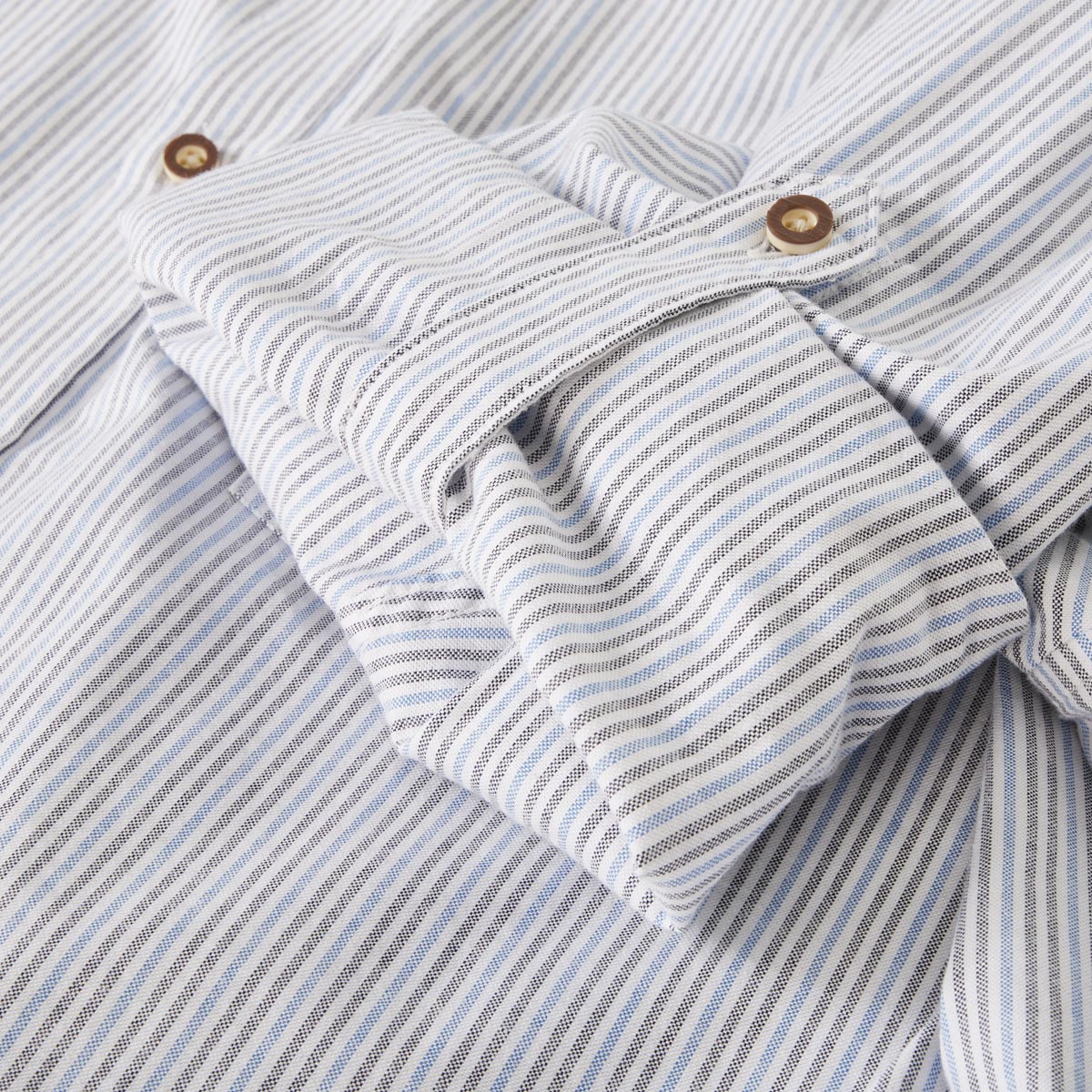 Pfundskerl Trachtenhemd mit Stretch mittelblau