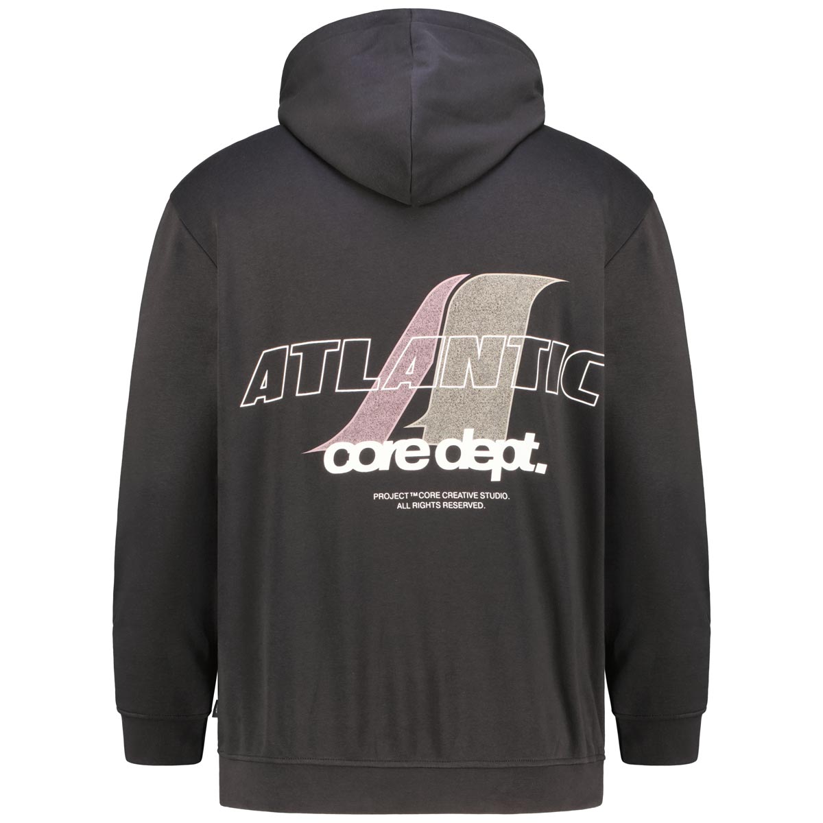 Jack&Jones Hoodie aus Baumwollmix schwarz