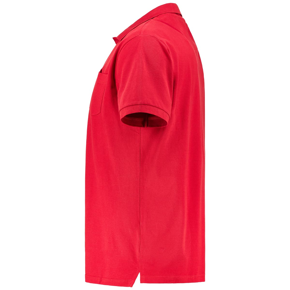 North Poloshirt aus Baumwoll-Piqué rot