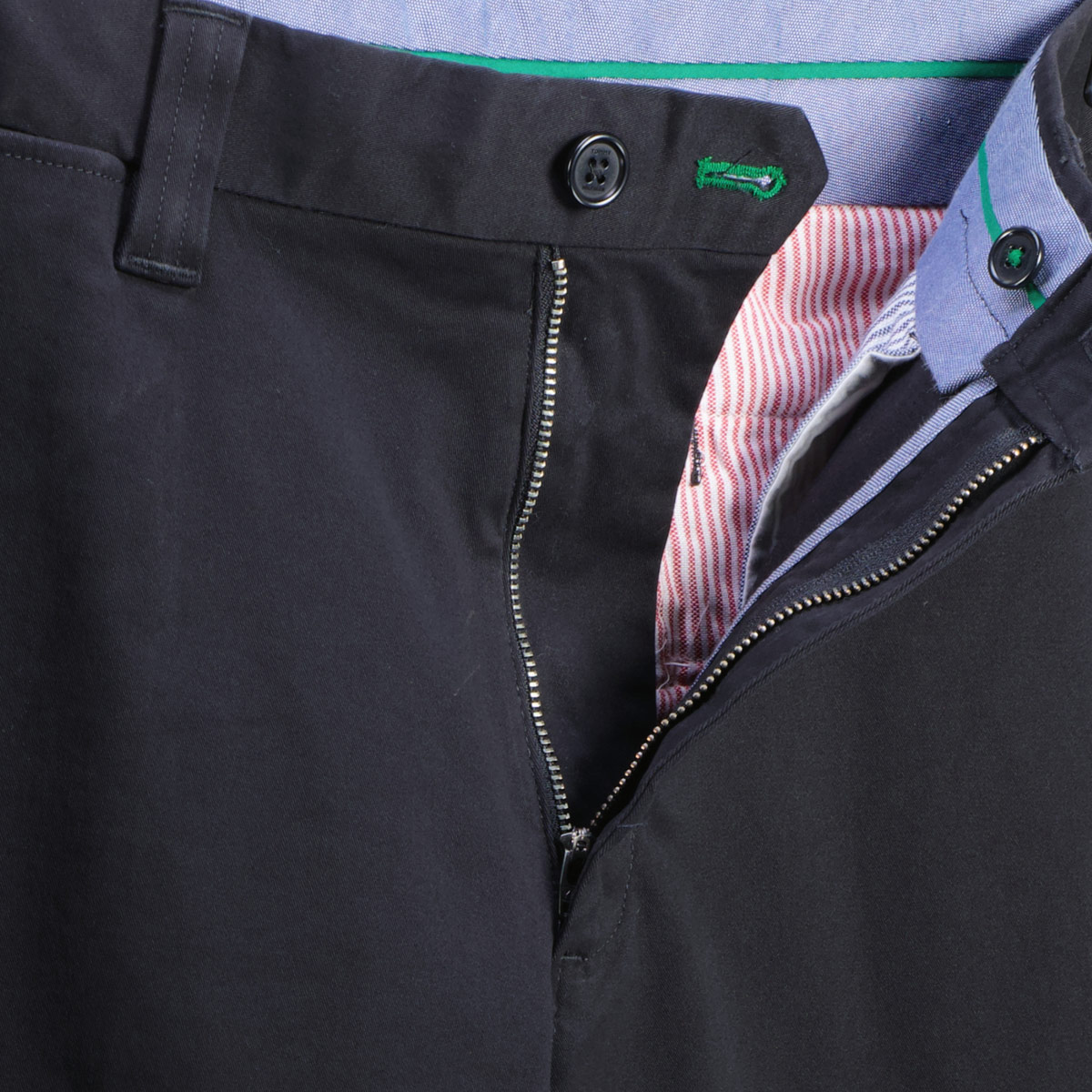 Tommy Hilfiger Chino-Shorts "Brooklyn" mit Elasthan, pflegeleicht schwarz