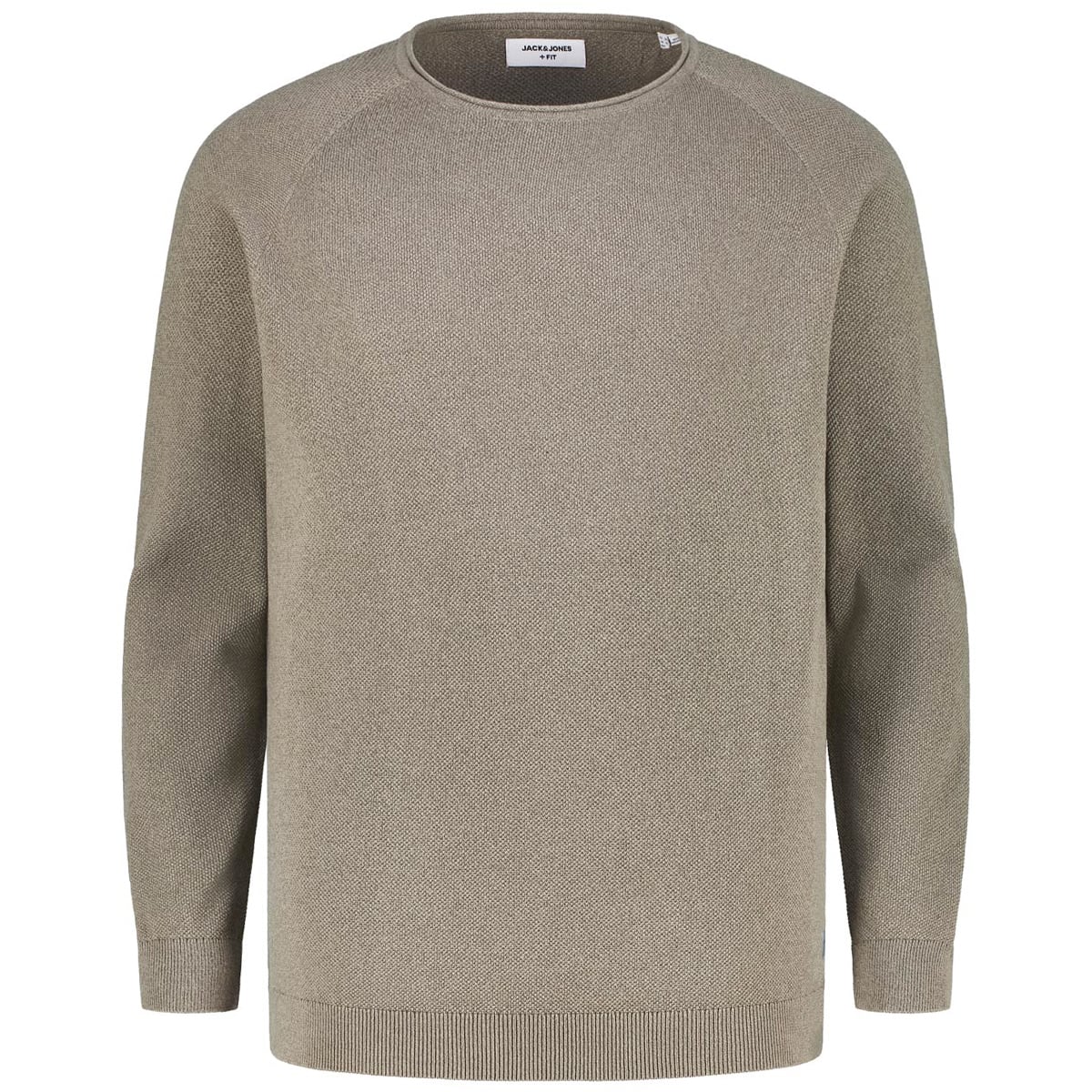 Jack&Jones Rundhalspullover Mit Biobaumwolle Farbe Oliv Größe, 3XL
