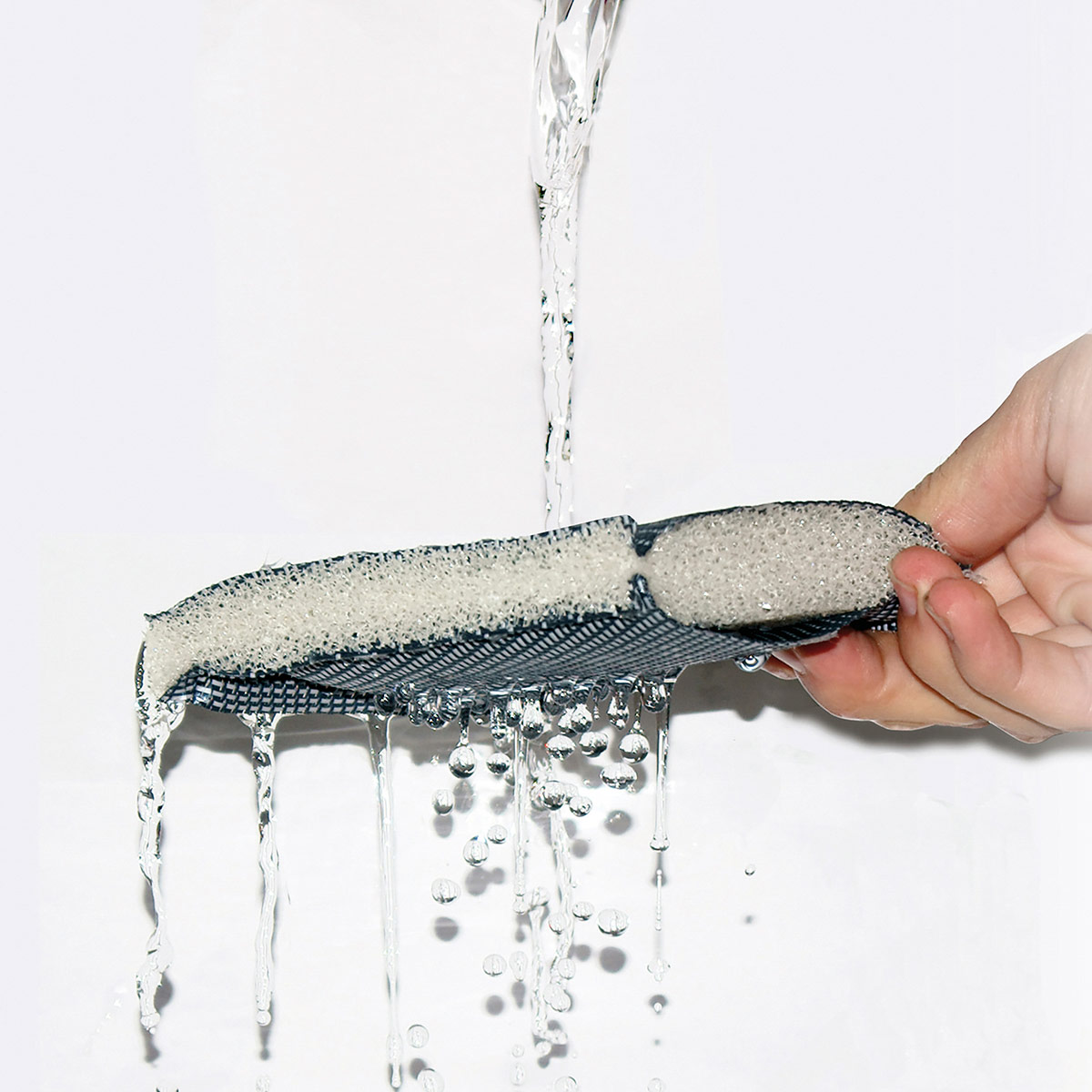 Crespo Anatomische Fußstütze, Tragkraft bis 90 kg grau