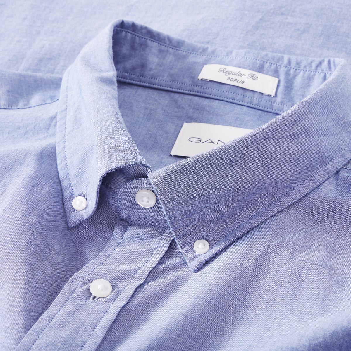 Gant Freizeithemd aus Baumwolle blau