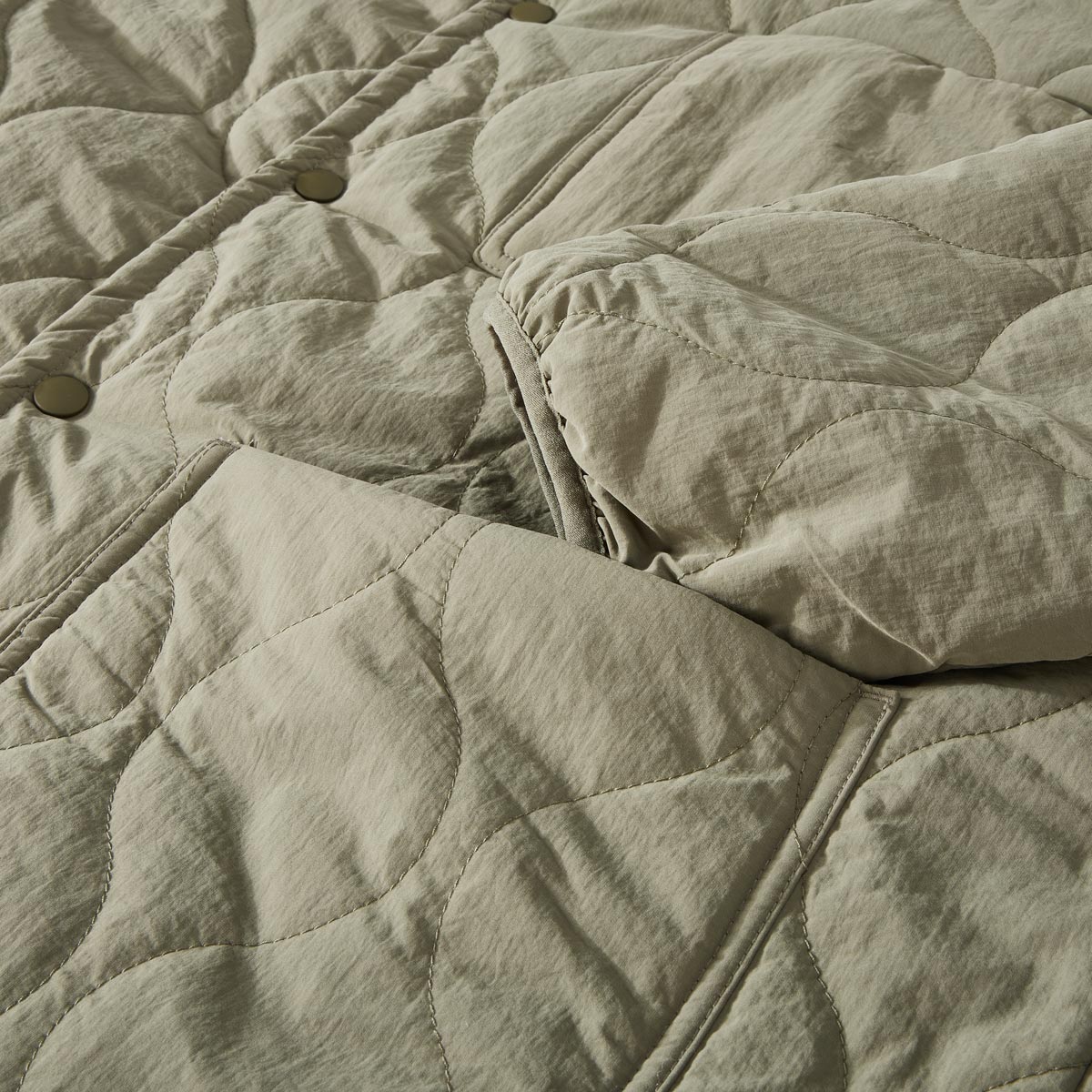 Jack&Jones Steppjacke, wasserabweisend oliv