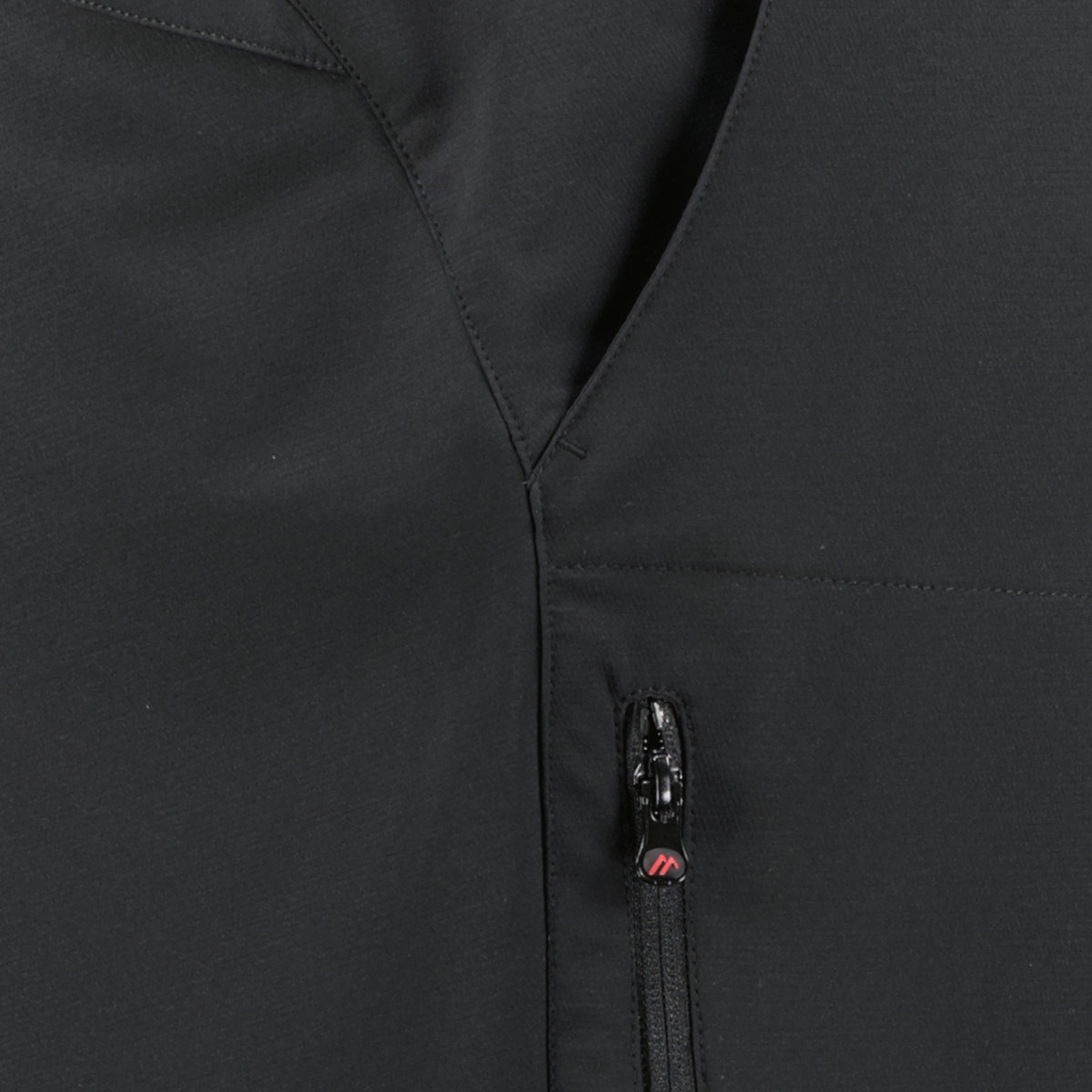 Maier Sports Trekkinghose mit Stretch, wasserabweisend schwarz