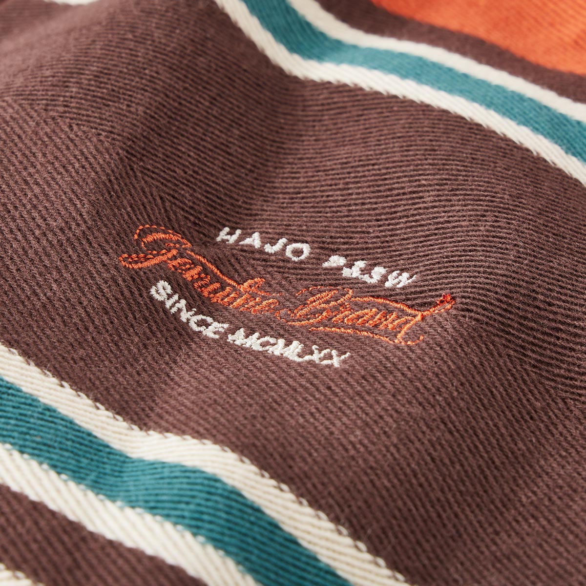 Hajo Polo-Sweatshirt mit Stay Fresh braun
