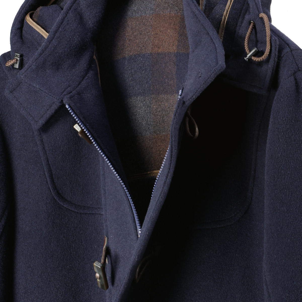 Weis Dufflecoat aus Wollmischung marine