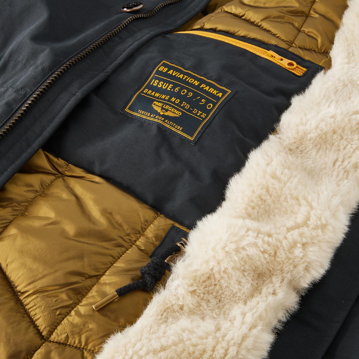PME LEGEND Winterjacke, wasserabweisend schwarz