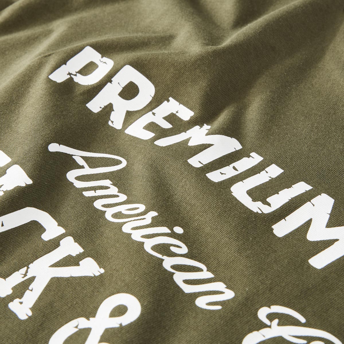Jack&Jones T-Shirt aus Biobaumwolle oliv