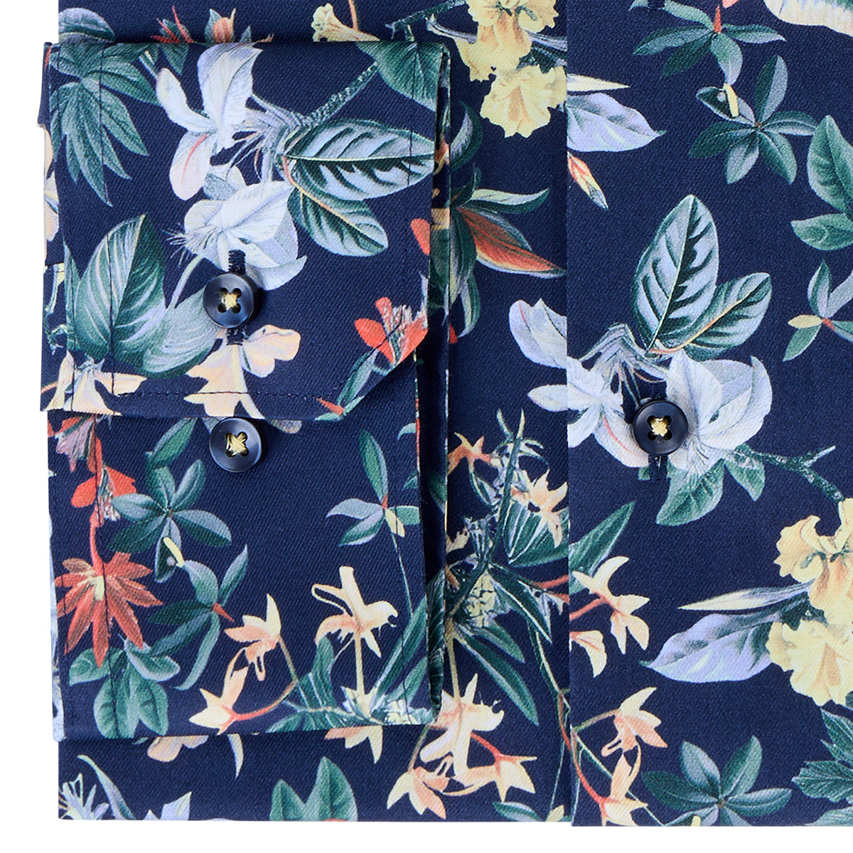 ETERNA Businesshemd, langarm, bügelfrei jeansblau