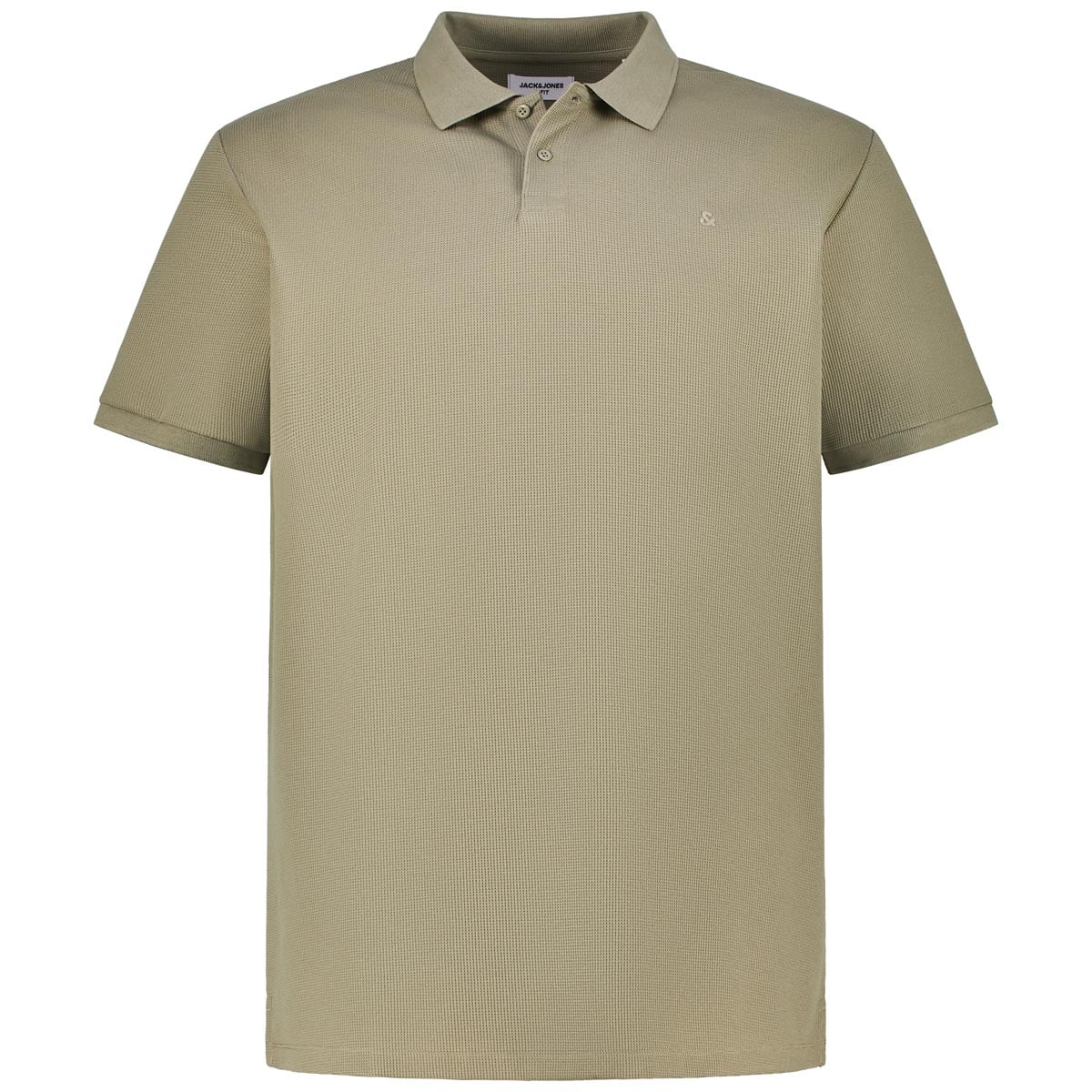 Jack&Jones Strick-Poloshirt Mit Stretch Farbe Oliv Größe, 6XL
