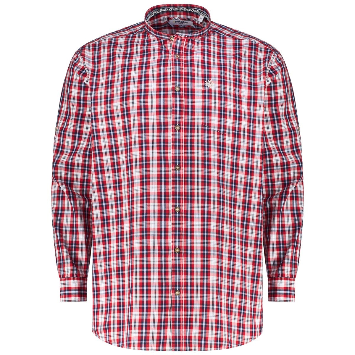 Trachtenhemd mit Krempelärmeln Trachtenhemd mit Krempelärmeln