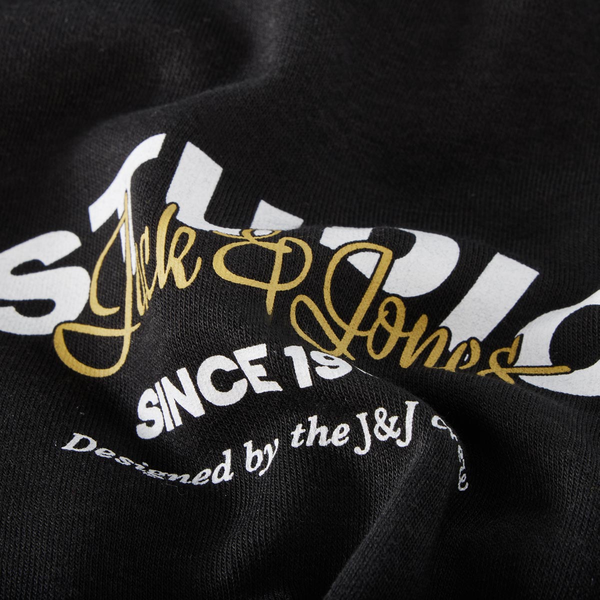 Jack&Jones Jogginghose aus Baumwollmischung schwarz