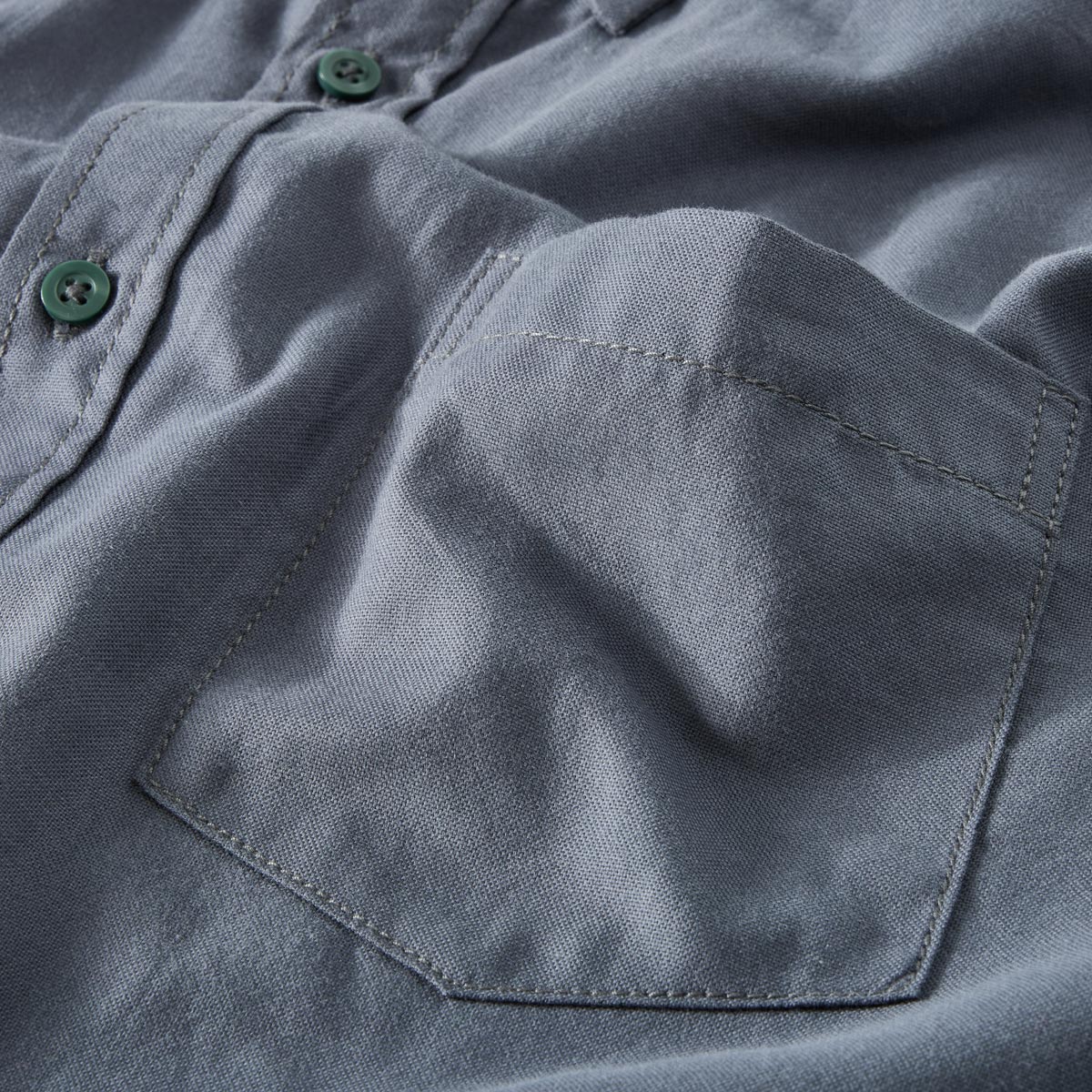 Pfundskerl Freizeithemd aus Baumwolle grau