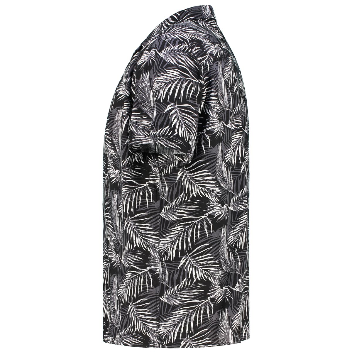 Jack&Jones Freizeithemd mit Allover-Muster schwarz