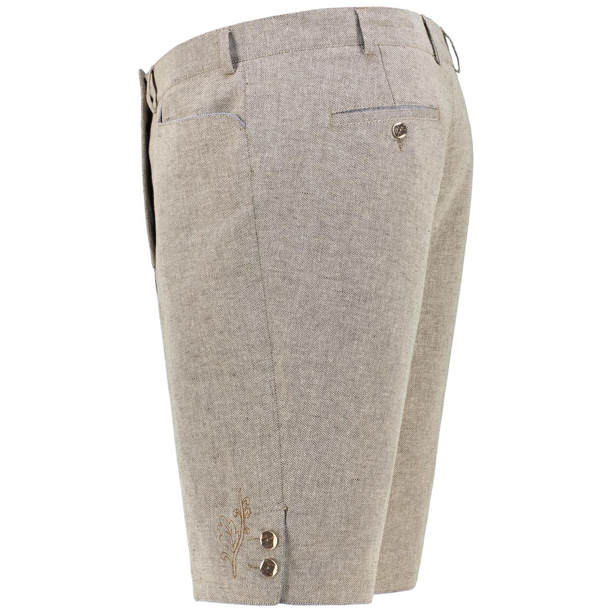 Weis Trachtenhose "Sepp C" mit Leinen, leicht Farbe beige Größe: 62 günstig online kaufen