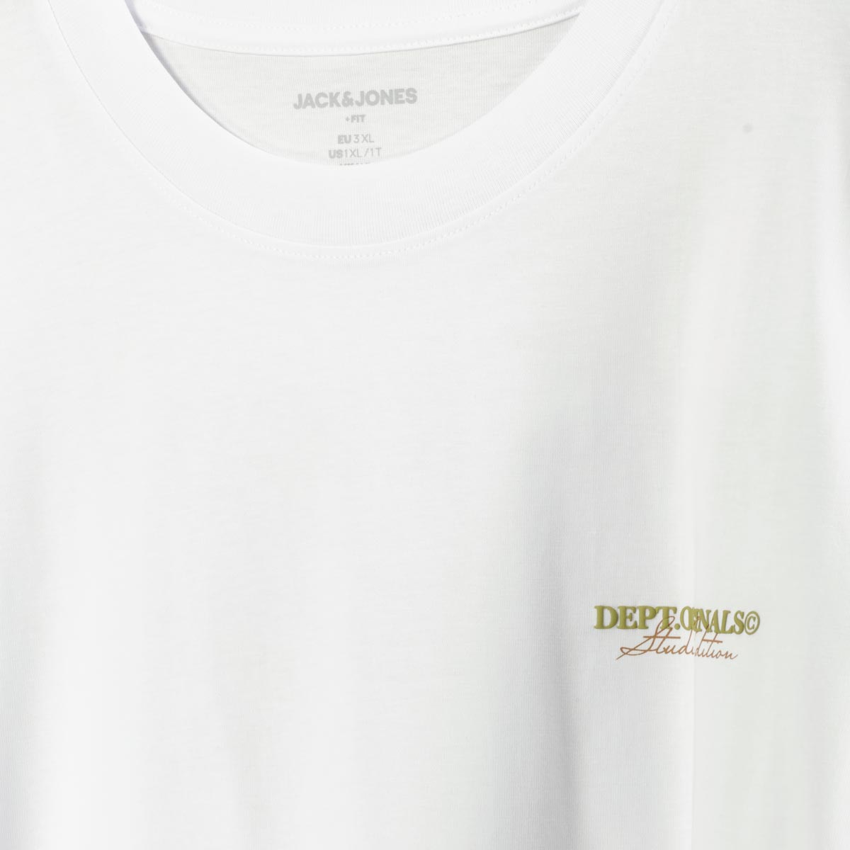 Jack&Jones T-Shirt mit Print weiß