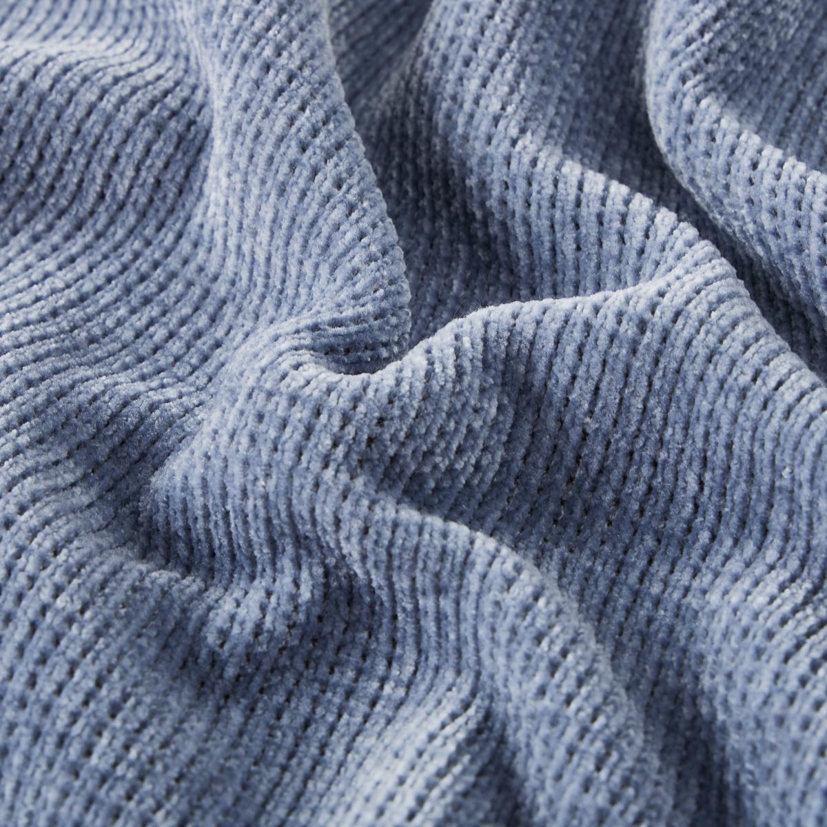 BOSS Sweatshirt aus Chenille-Qualität mittelblau